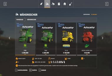 Autocontur for standard harversters v1.0.1.0