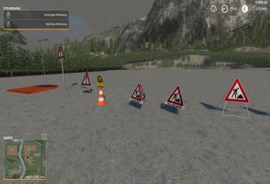 Construction site signs Pack Portable v1.0