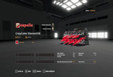 CrazyCutter Capello diamant HS8 v1.0.0.0