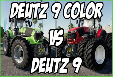 Deutz Fahr Series 9 Muilticolor v1.0.0.3