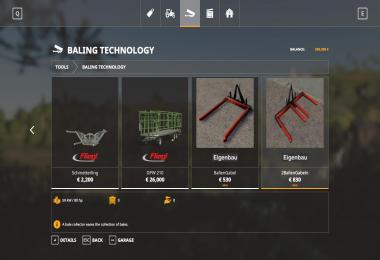 Eigenbau Ballengabeln Pack v1.0.0