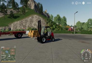 Europoolpallet with tension belts v1.0