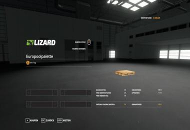 Europoolpallet with tension belts v1.0