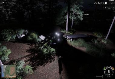 Fendt Favorit 500 tractor - shadow lights v1.0