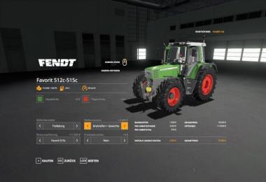 Fendt Favorit 511c - 515c v1.0