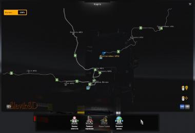 Ferry Montevideo - Buenos Aires on EAA map v1.0