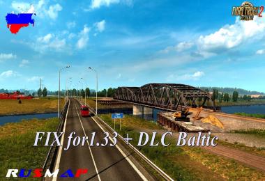 Fixed RusMap v1.8.1 for Baltic DLC 1.33.x