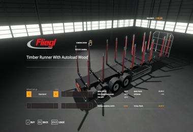 Fliegl Timber Runner With Autoload Wood v1.0