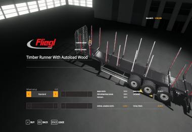 Fliegl Timber Runner With Autoload Wood v1.0