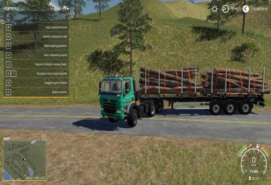 Fliegl Timber Runner With Autoload Wood v1.0