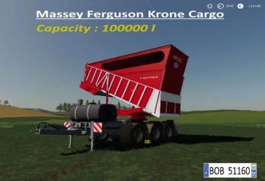 FS19 Massey Ferguson Krone Cargo v1.0.0.1