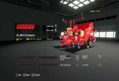 Grimme GL 860 v1.0.0.0