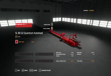 Grimme sl 80-22 Quantum Autoload v1.1