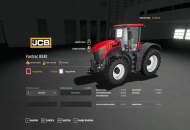JCB Fastrac 8330 - MultiColor v1.0