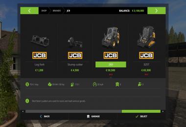 JCB Skidsteer with Weight v1.1.5.5