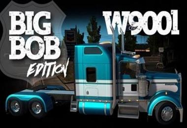 Kenworth W900L by Big Bob v3.2 for ATS 1.32+
