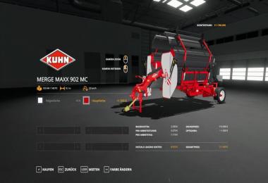 Kuhn MergeMaxx902 - MultiColor v1.0