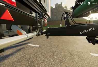 MAN Krampe trailer with trailer coupling Dolly v1.0