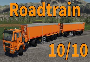 MAN + Krampe trailer with trailer coupling v1.1.0.0