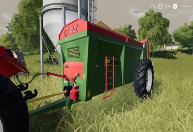 Manure spreader Gyrax EBMX 155 v1.0.0.1