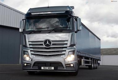 MB Actros MP4 sound update 22.12.18 v1.0