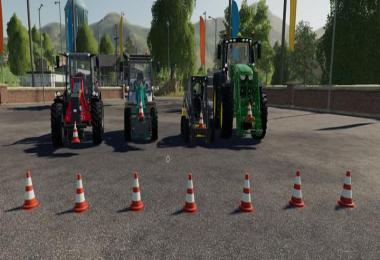 Movable traffic pylon v1.0