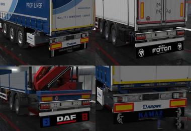 Mudflaps for Own Trailers 1.33