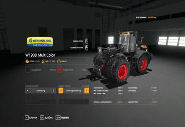 New Holland W190D Wheel Loader - MetallicEdit v1.1