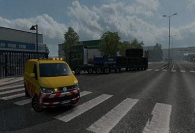 New Route for Special Transport Dlc Calais-Lille v1.0
