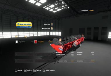 NH CR1090 & SuperFlexDraper45ft - MultiColor 30.000l v1.0