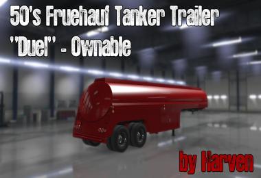 Ownable 50s Fruehauf Tanker Trailer - Duel v1.0