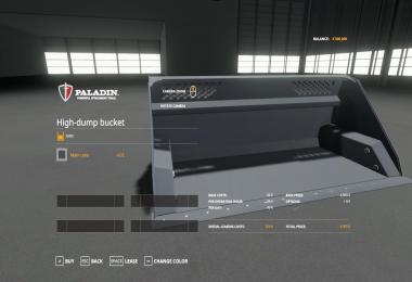 Paladin High Dump Bucket v1.0