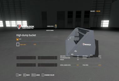 Paladin High Dump Bucket v1.0
