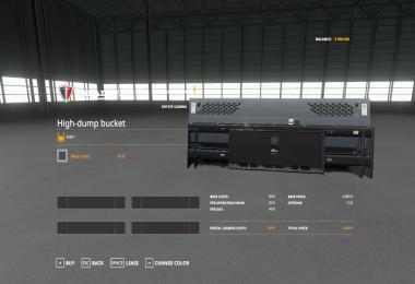 Paladin High Dump Bucket v1.0