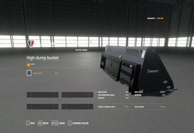 Paladin High Dump Bucket v1.0