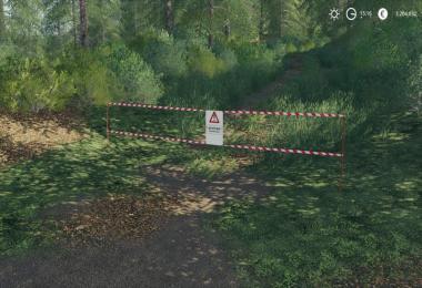 Placeable forest barrier banners v1.0