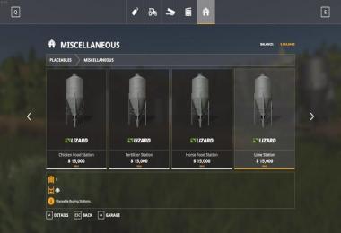 Placeable Seed Fertilizer Food Stations v1.0.1.0