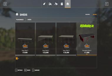 Placeable Shed v1.0.0.0