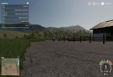 Placeable small cow yard v1.0