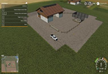 Placeable small cow yard v1.0