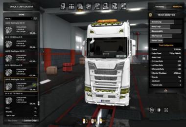 Scania Real Engine S520-S730 v1.2 by alexdedu