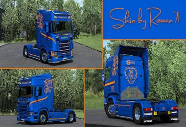 Scania Ruegsegger Transport skin pack 1.33