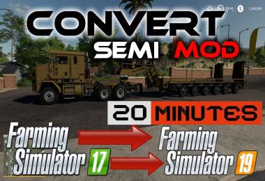 Semi truck template for modders v1.0