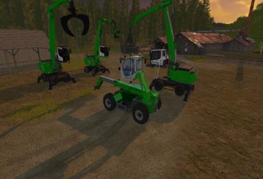 Sennebogen Real Forestry MACHINERY Pack by Ocelot