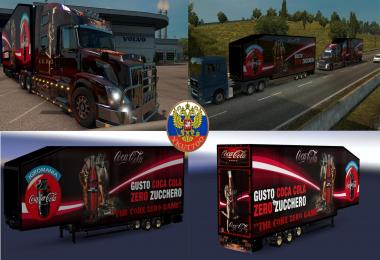 VOLVO VNL 780 COCA-COLA COMBO v1.0