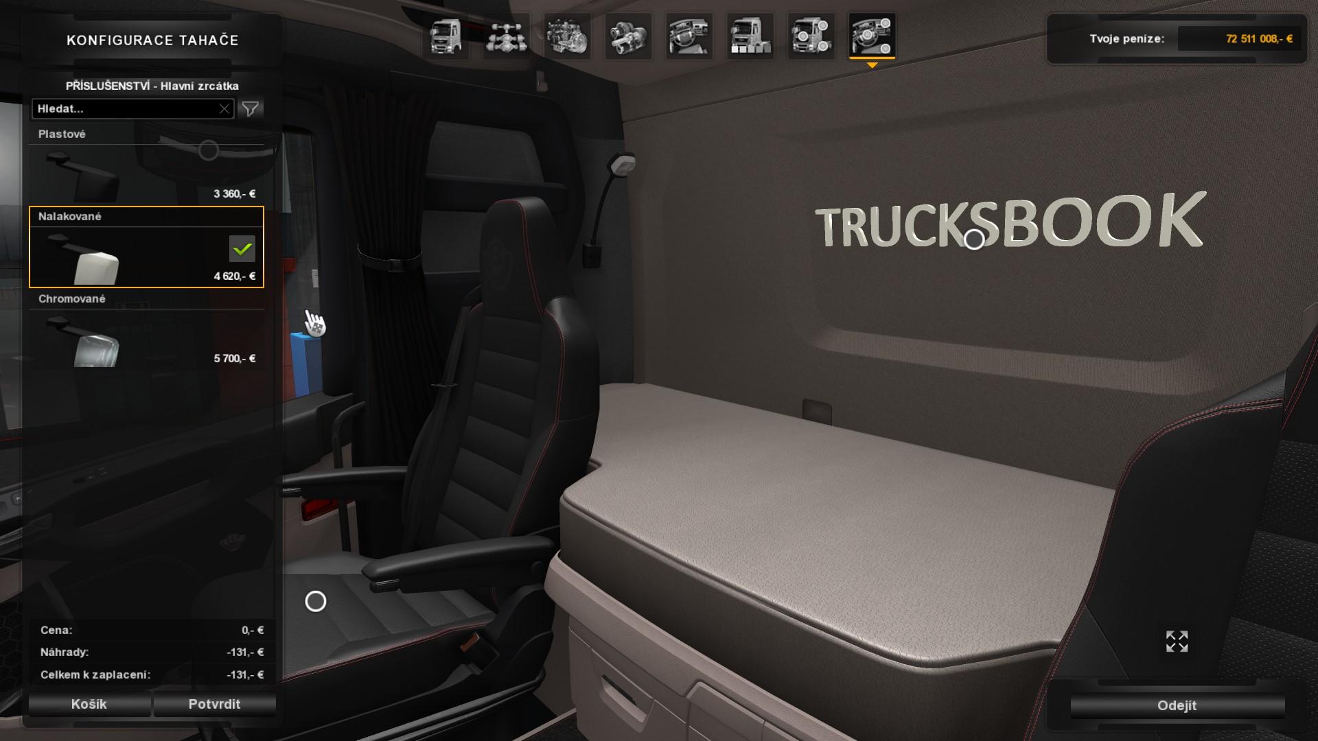 TrucksBook interior decors 1.33 Modhub.us