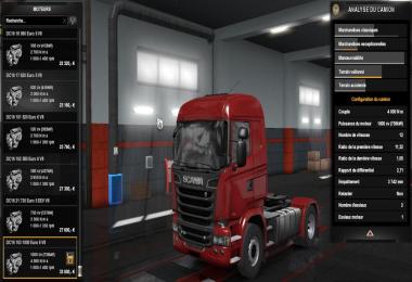 1000 HP Engine for Scanias 1.33.x