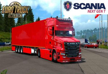 Scania T NextGen 4x2 + Interior + Trailer 1.33.x