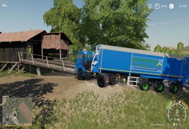 3 Axle trailer Groenbedrijf v1.1