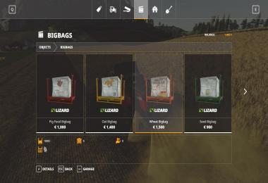 Bigbags & Liquid Pallets v1.0